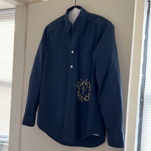 Lucky Brand Mens Dungarees America shirt Size S